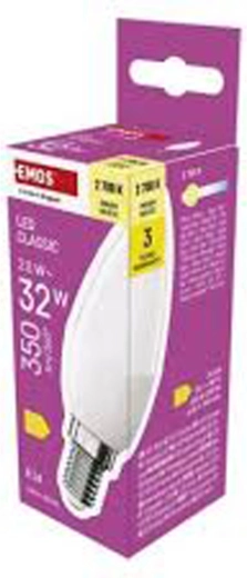 LED žárovka CLS svíčka E14 2,5 W 350 lm teplá bílá
