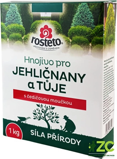 Hnojivo s čedičovou moučkou na jehličnany a túje 1 kg