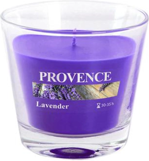 Vonná svíčka ve skle levandule PROVENCE 35 hodin