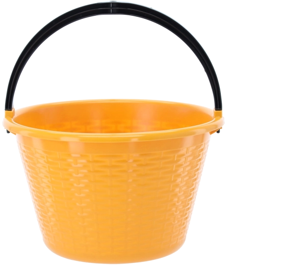 Plastové kulaté vědro 15 l se silným držadlem