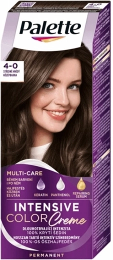 Palette Intensive Color Creme 4-0 středně hnědá 50 ml