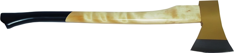 Sekera HOBBY 1600 g na dřevo s dřevěnou násadou