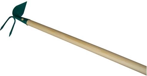 Okopávačka srdíčko se 2 hroty s násadou 100 cm PROFI