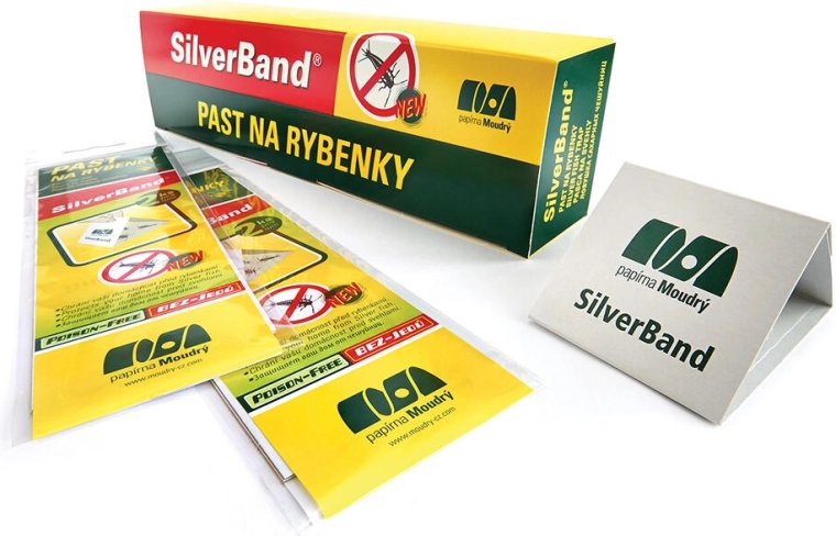 Lapač rybenek SilverBand – lepicí pás proti rybenkám