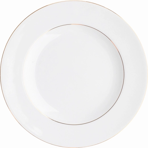 Taleř mělký 20 cm MariaPaula klasika zlatá linie