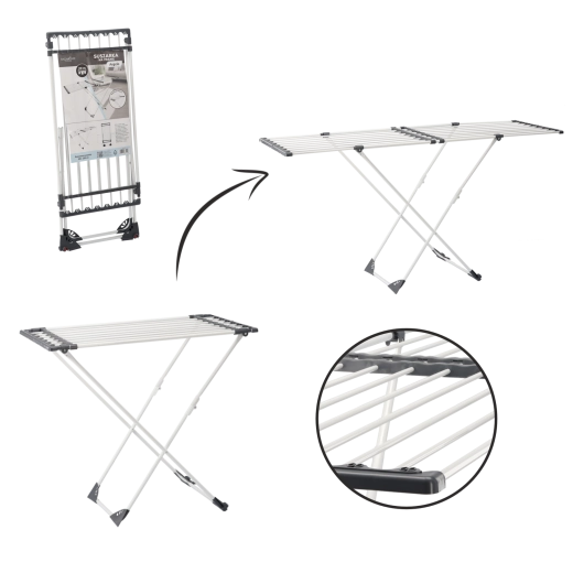 Rozkládací sušák na prádlo Angela s nastavitelnou délkou