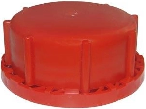 Uzávěr ke kanystru a sudu dvouhrdlému z plastu