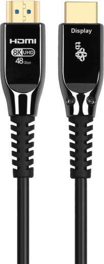 Optický HDMI 2.1 kabel 15 m 8K se zlacenými konektory