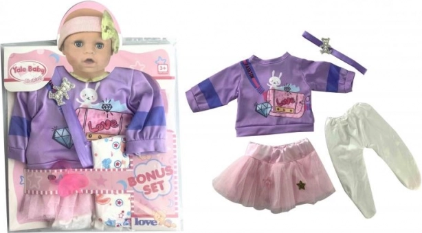 PLEJO Sada oblečení pro panenku 40–43 cm