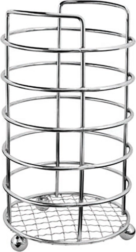 Stojan na kuchyňské náčiní LINEA, chrom, průměr 11 cm