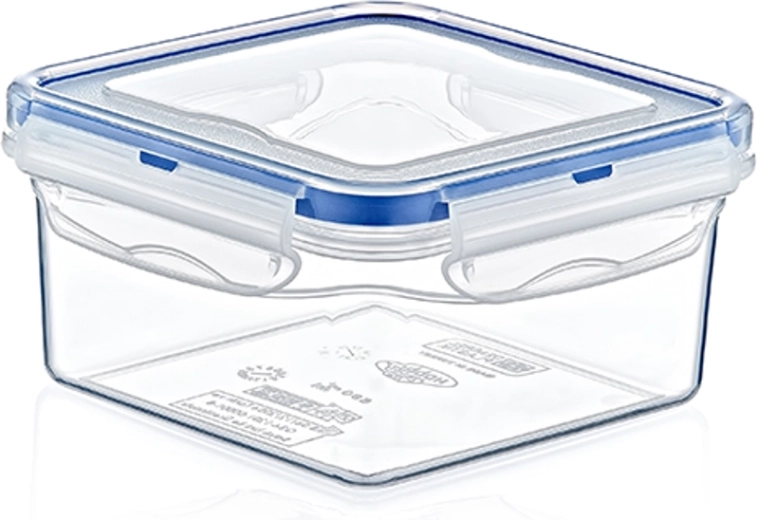 Čtvercový úložný box na potraviny 0,68 l