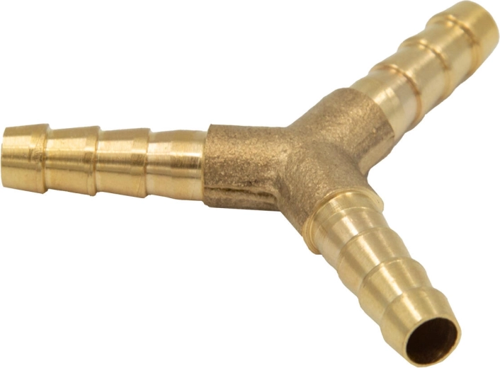 Hadice rozdvojka Y 6 mm mosaz