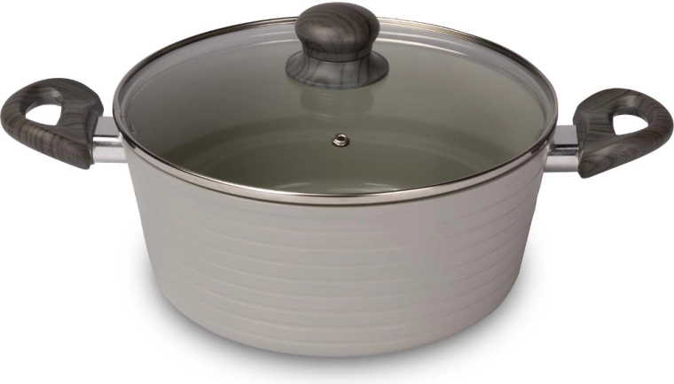 Lamart Stripe kastrol s poklicí 24 cm