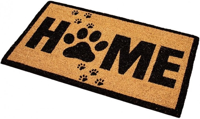 Kokosová rohožka s nápisem HOME 40 × 70 cm