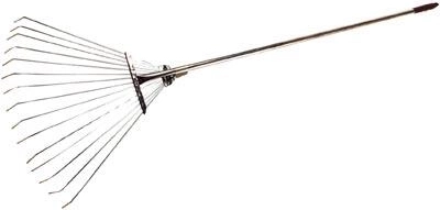 Švédské stavitelné hrábě s násadou 100 cm