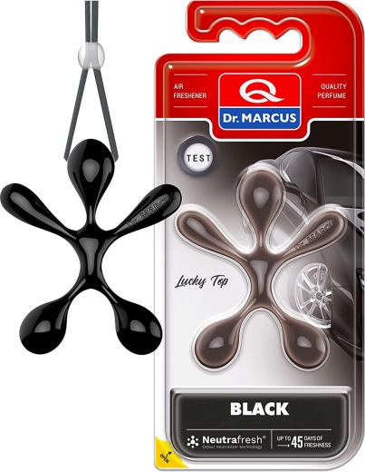 Dr. Marcus Lucky Top Black osvěžovač vzduchu do auta