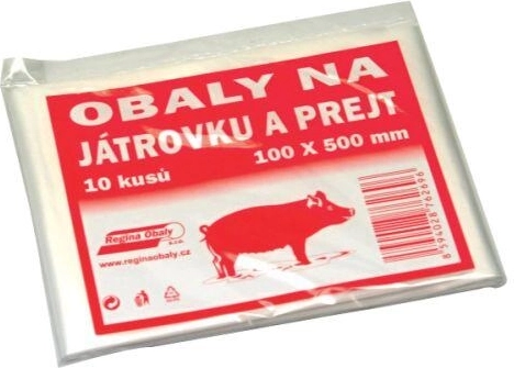 Střeva na játrovku a prejt 100 × 500 mm (10 ks)