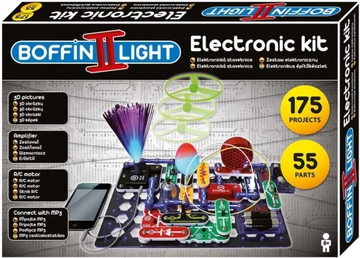Elektronická stavebnice boffin ii light