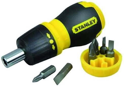 Ráčnový multibitový šroubovák 7dílný STANLEY