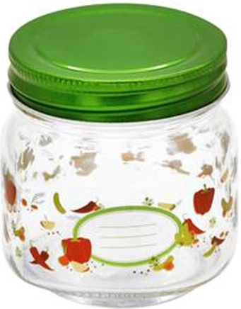 Zavařovací sklenice s víčkem Toro 250 ml – zelenina