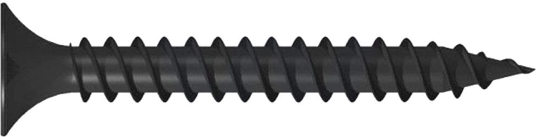 Vrut do sádrokartonu 3,5 × 25 mm, hrubý závit, fosfátovaný (1000 ks)