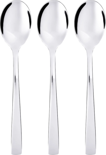 Future sada 3 jídelních lžic z nerezové oceli