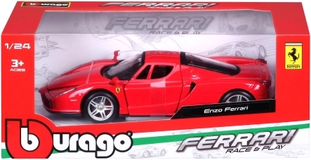 Model auta Ferrari Enzo červený v měřítku 1:24