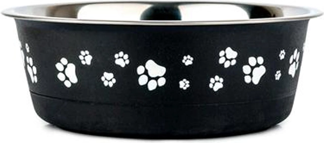 Miska pro zvířata s protiskluzovým dnem 450 ml nerez