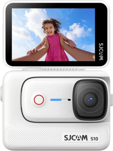 Akční kamera SJCAM S10 64 GB bílá