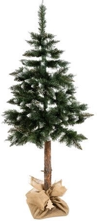 Syntetický vánoční stromek na kmeni - Diamantová borovice 180 cm