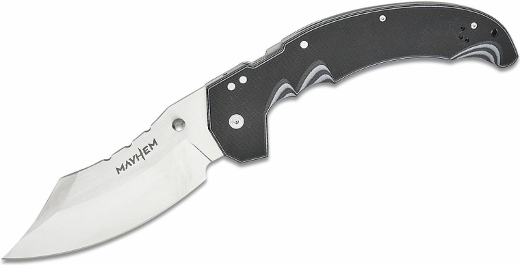 Cold Steel Mayhem black velký zavírací kapesní nůž 15,2 cm G10