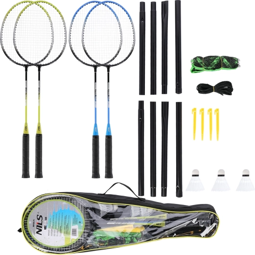 Badmintonový set NILS NRZ014 pro rekreační hráče