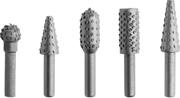 Rotační sada rašplí 5dílná