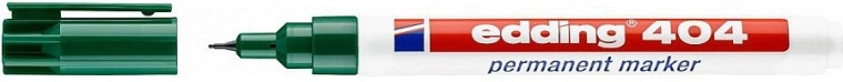 Permanentní popisovač Edding 404 zelený
