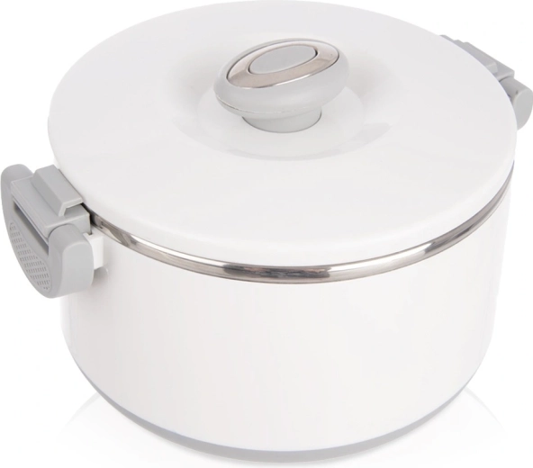 Termo jídelní termoska z nerezové oceli 1,6 l bílá