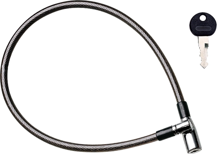 Lankový cyklozámek STAR 650 mm, průměr 10 mm, na klíč