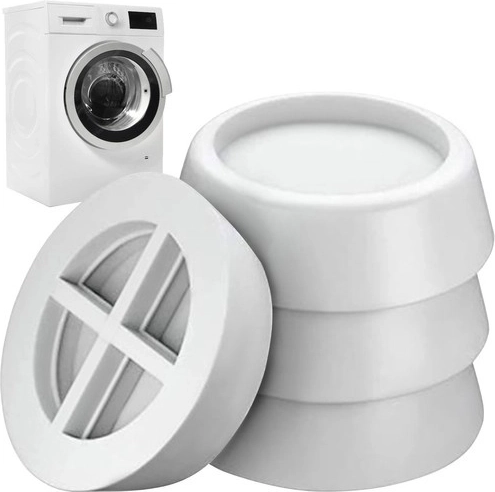 Protiskluzové antivibrační podložky pod pračku a spotřebiče – 4 ks RUHHY