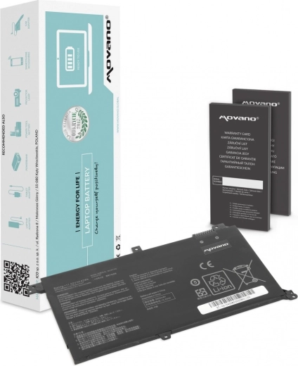 Baterie Movano pro Asus VivoBook S430/X430U/K430 3600 mAh (41 Wh)