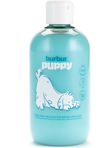 Burbur šampon pro štěňata s aloe vera a ovesnými vločkami 400 ml