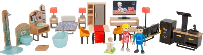 Small Foot moderní sada nábytku pro domeček pro panenky