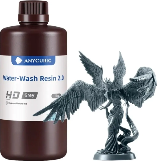 Anycubic Water-wash resin 2.0 šedá - 1 kus