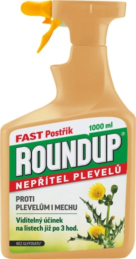 Roundup Fast bez glyfosátu – postřikový herbicid 1 l