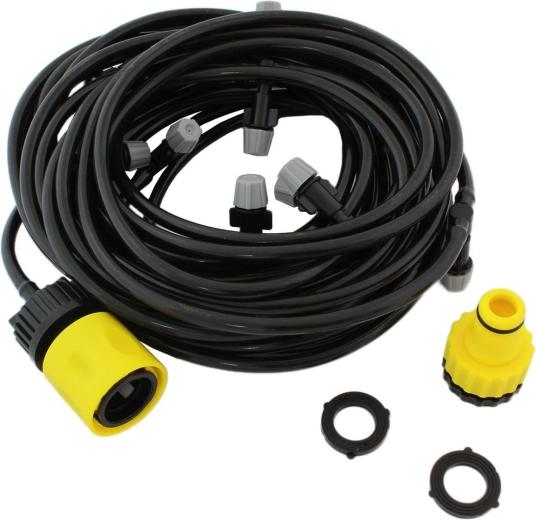 Zahradní vodní mlha a zrašovač 10 m s 11 tryskami