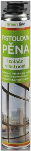Montážní pistolová pěna GREEN LINE 750 ml