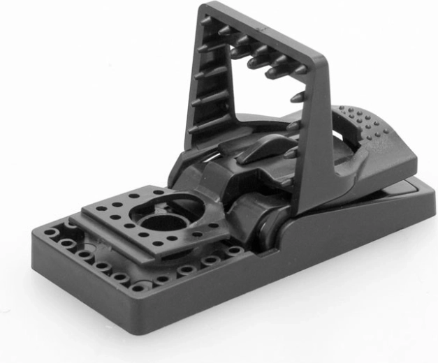 Plastová pasca na myši BROS, sivá