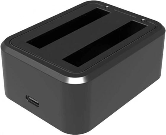 USB nabíječka s dvojitou šachtou PULUZ pro Insta360 X3