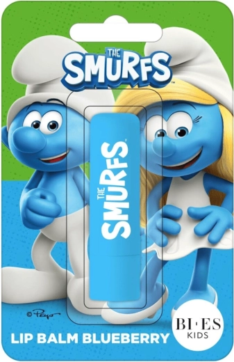 Dětský balzám na rty s vůní borůvek SMURFS