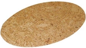 Korkové kulaté prostírání 15 cm (6 ks)