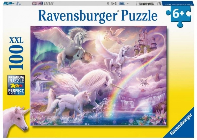 Puzzle Jednorožec 100 dílků RAVENSBURGER