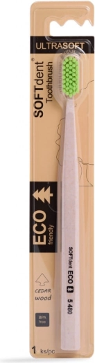 Softdent eco friendly zubní kartáček ultra soft